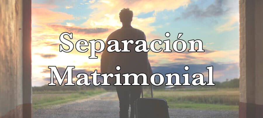 Separación matrimonial